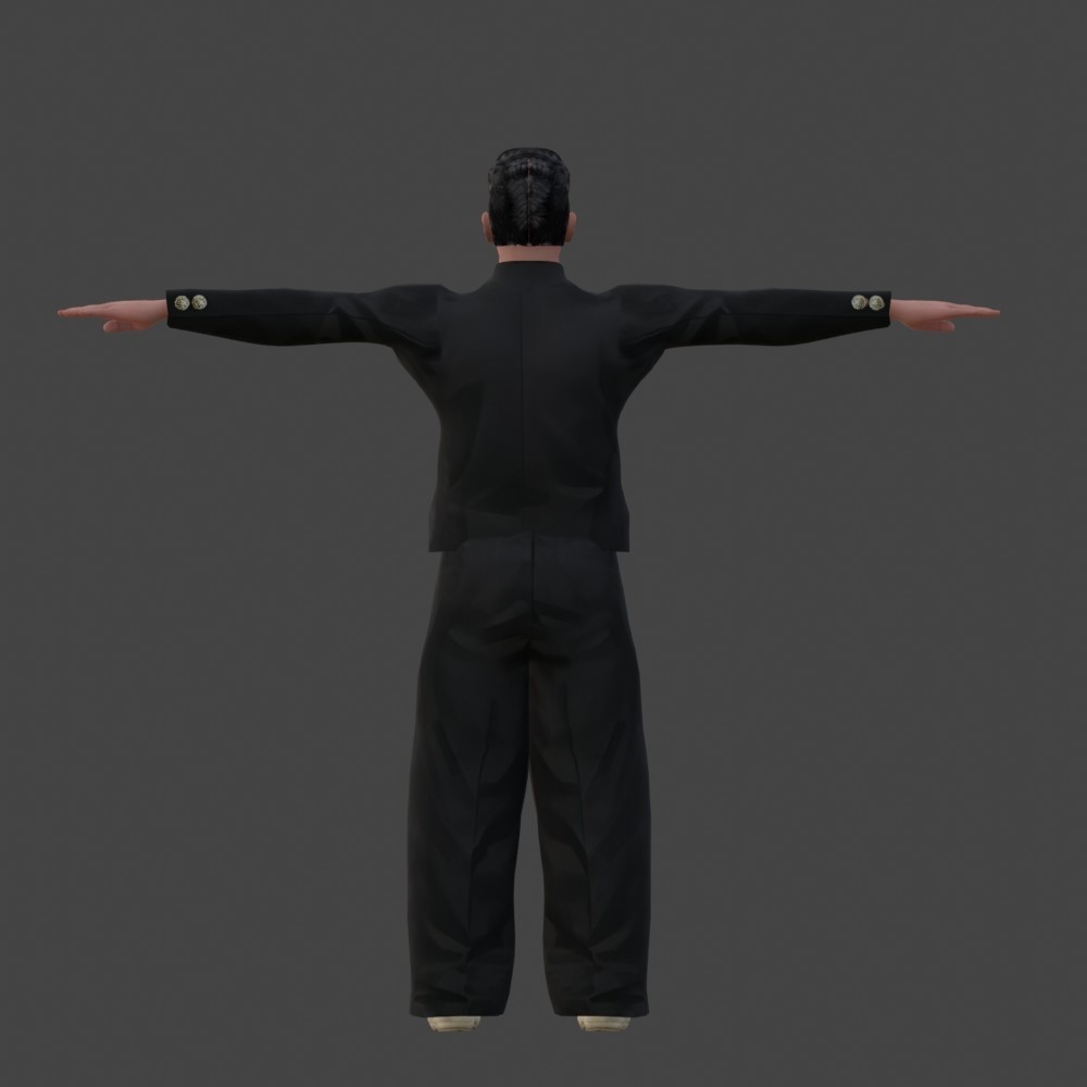 【3Dキャラクター】昭和熱血硬派ヤンキー ララバイ君