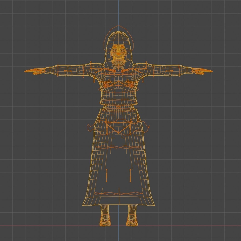 【3Dキャラクター】昭和のスケバン やす子