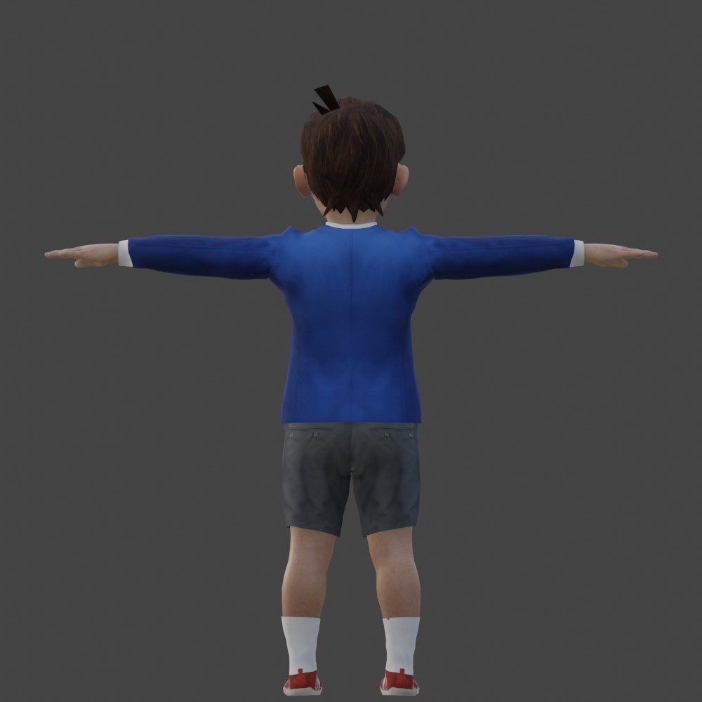 【3Dキャラクター】アメリカのパーティー少年