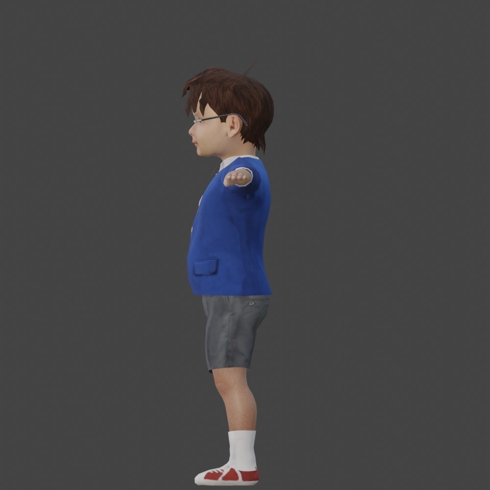 【3Dキャラクター】アメリカのパーティー少年