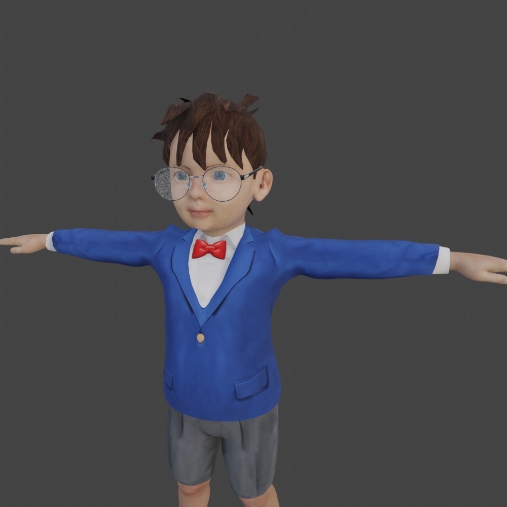 【3Dキャラクター】アメリカのパーティー少年