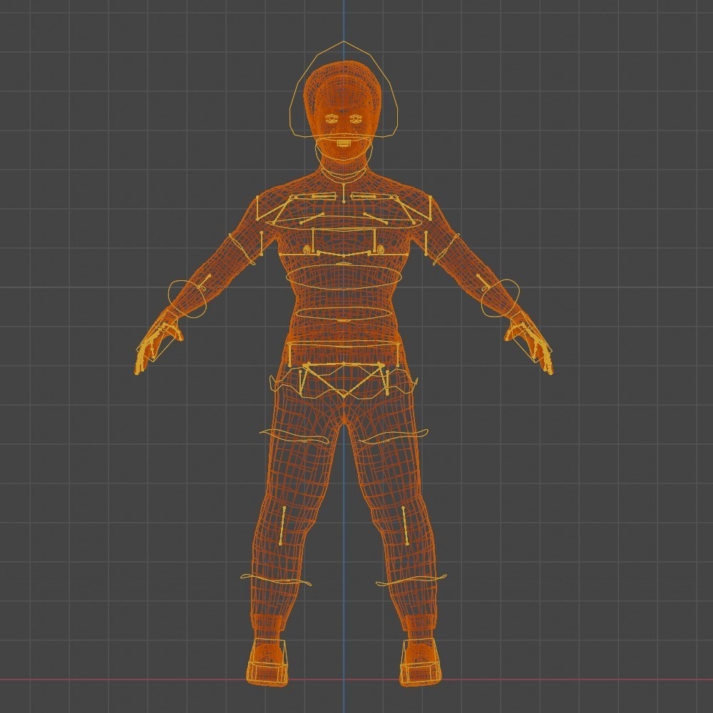 【3Dキャラクター】カンフー兄貴
