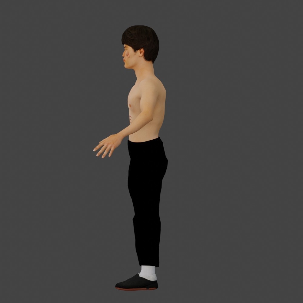 【3Dキャラクター】カンフー兄貴