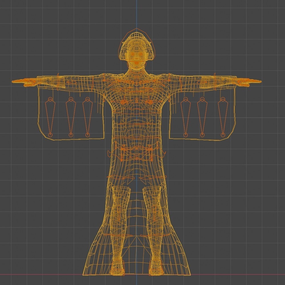 【3Dキャラクター】歌舞伎の女形