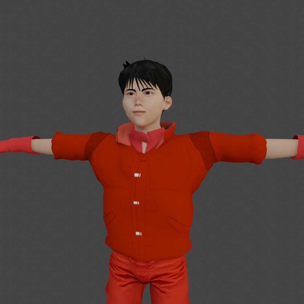 【3Dキャラクター】ガススタンドアルバイト 新山君