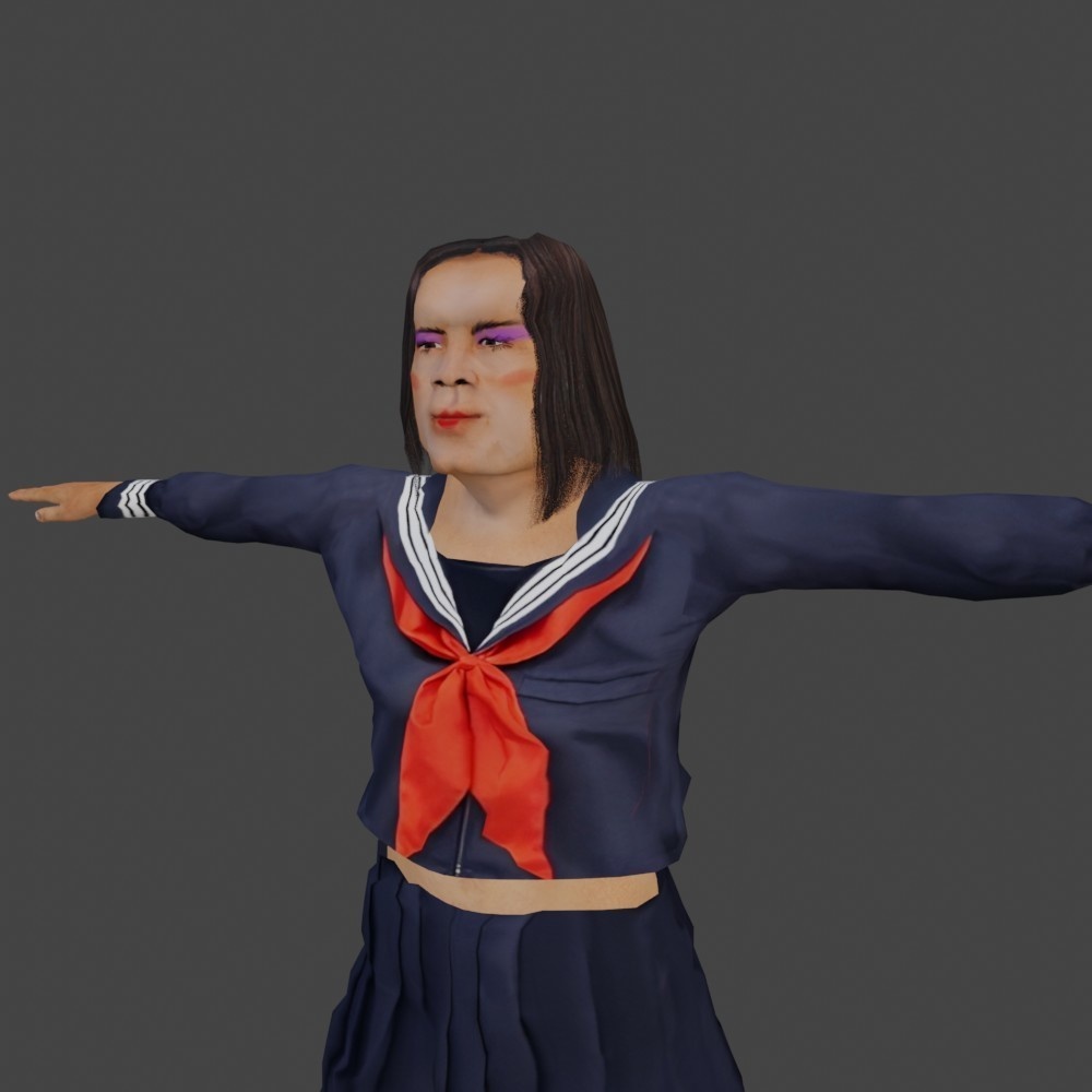 【3Dキャラクター】キャッシー姉さん