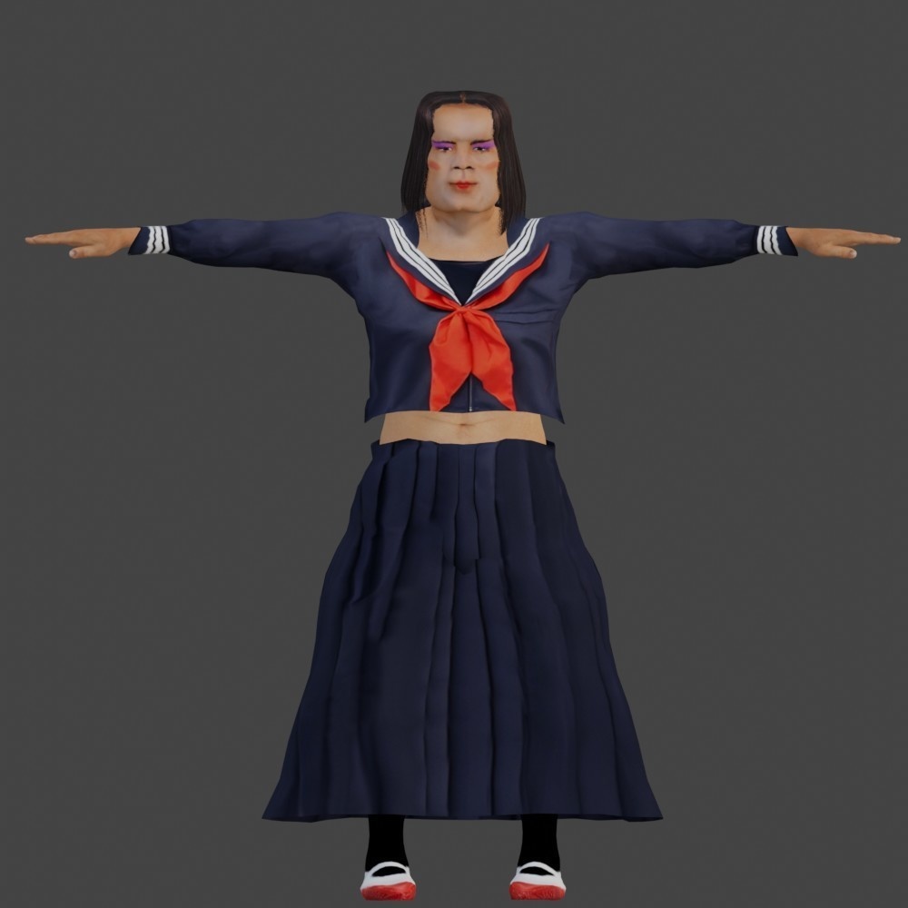 【3Dキャラクター】キャッシー姉さん