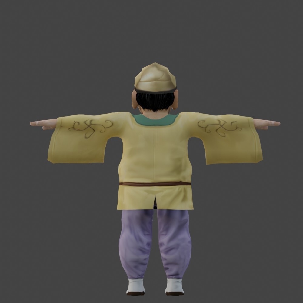 【3Dキャラクター】商売繁盛の神 恵比寿さん