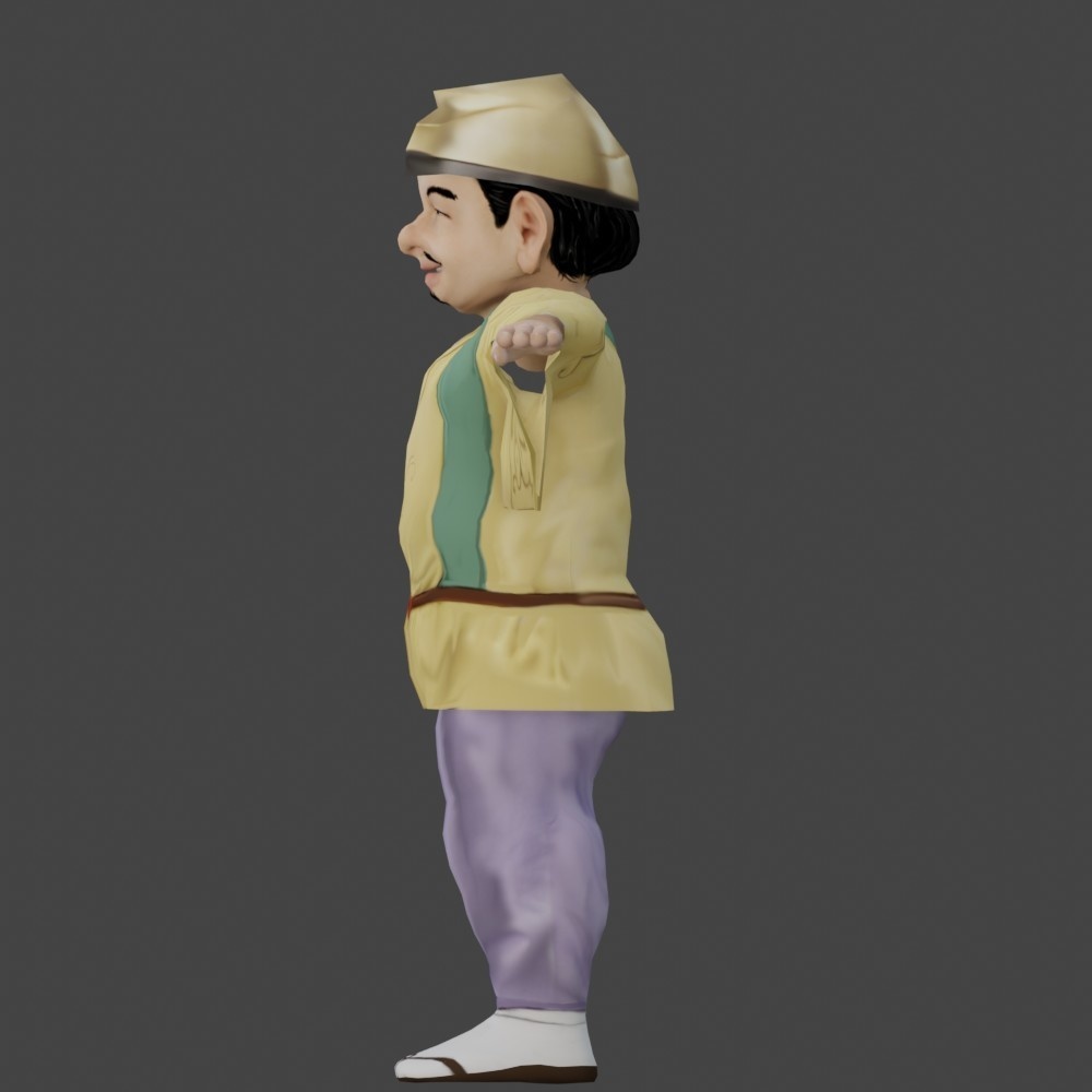 【3Dキャラクター】商売繁盛の神 恵比寿さん