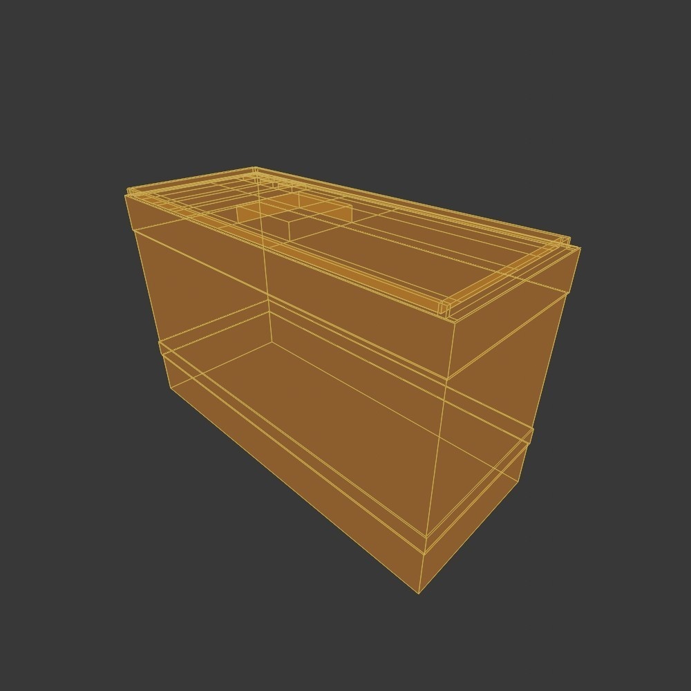 【3D建築】日本の商業ビル_4階建て_18m(ローポリ)
