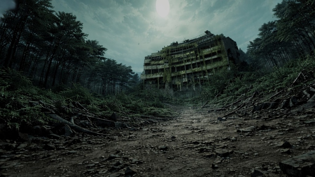 【ワールド・環境】立ち入り禁止の心霊スポット SKYBOXテクスチャ