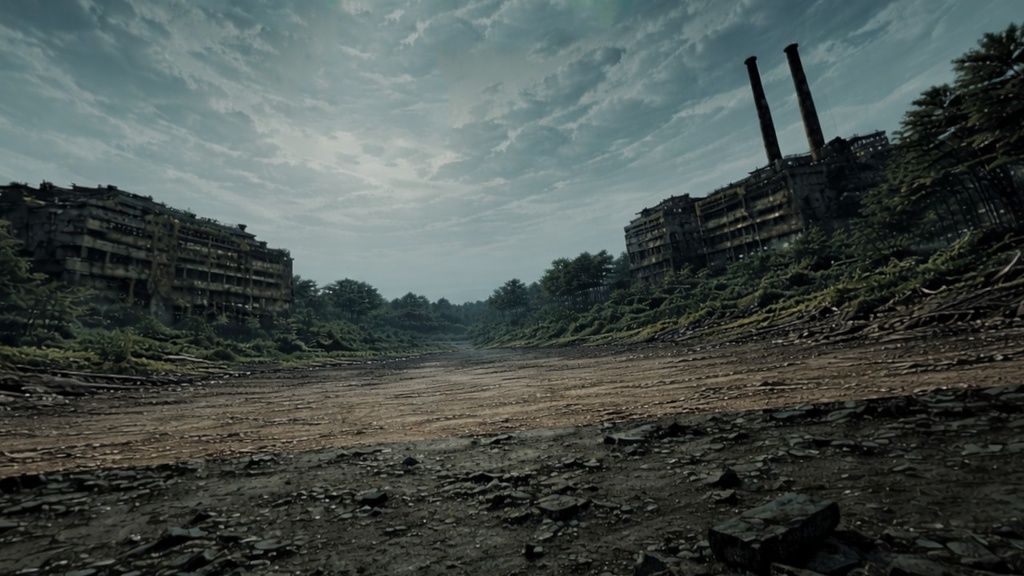 【ワールド・環境】立ち入り禁止の心霊スポット SKYBOXテクスチャ