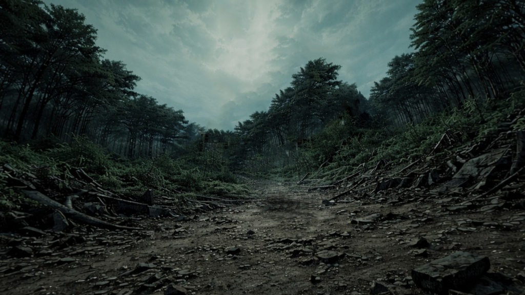 【ワールド・環境】立ち入り禁止の心霊スポット SKYBOXテクスチャ