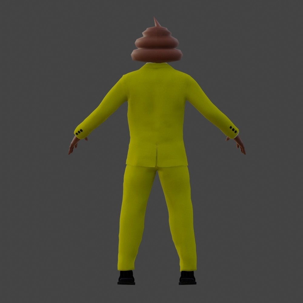 【3Dキャラクター】熱血うんこ先生