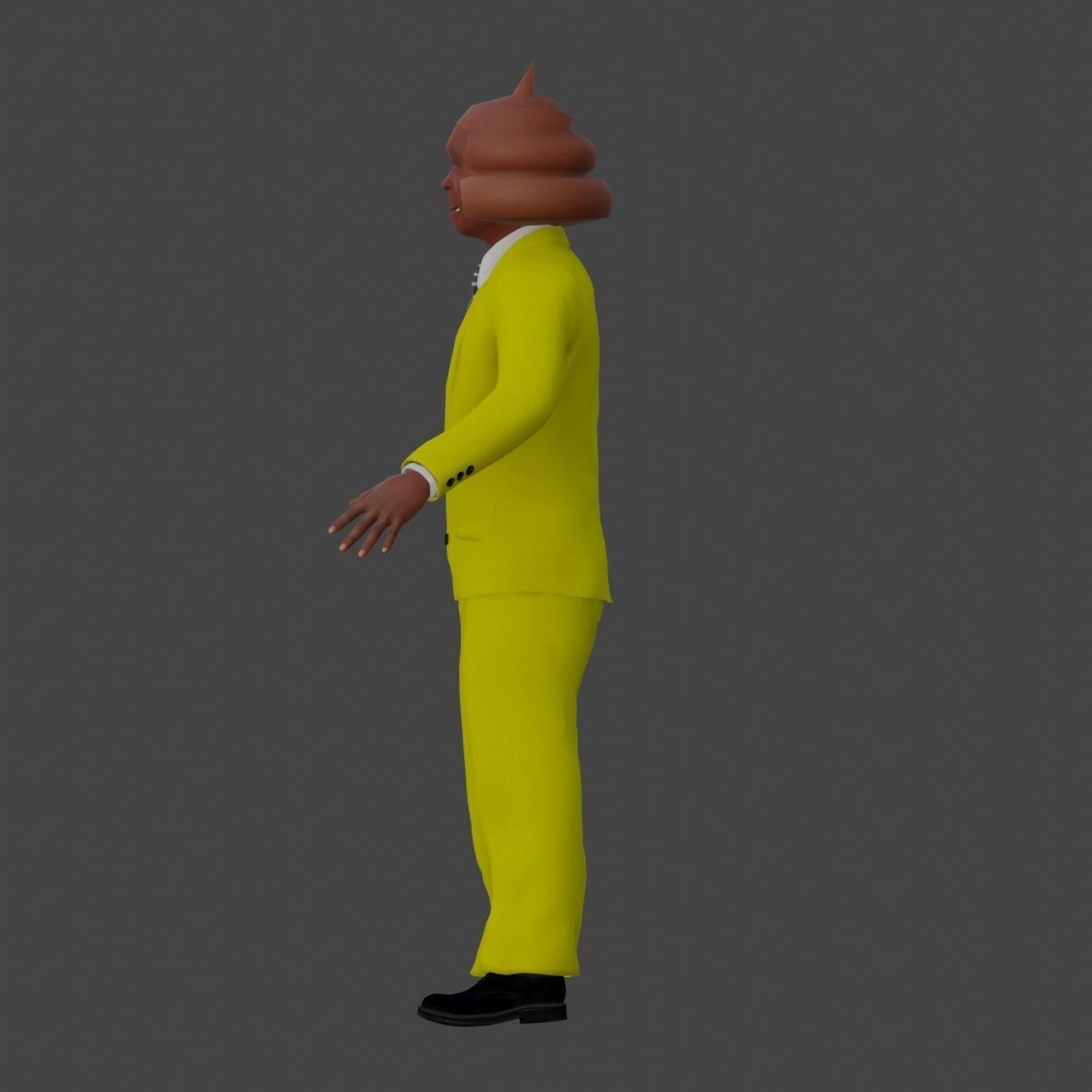 【3Dキャラクター】熱血うんこ先生