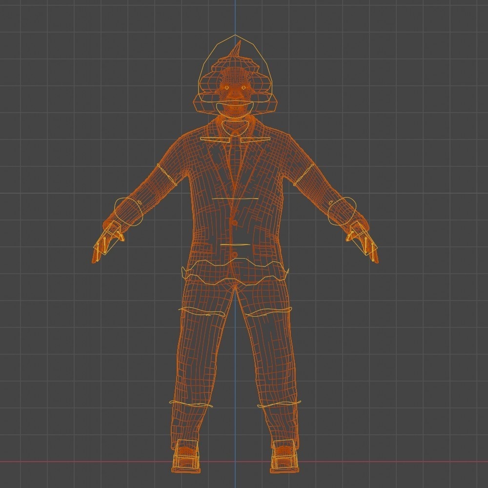 【3Dキャラクター】熱血うんこ先生