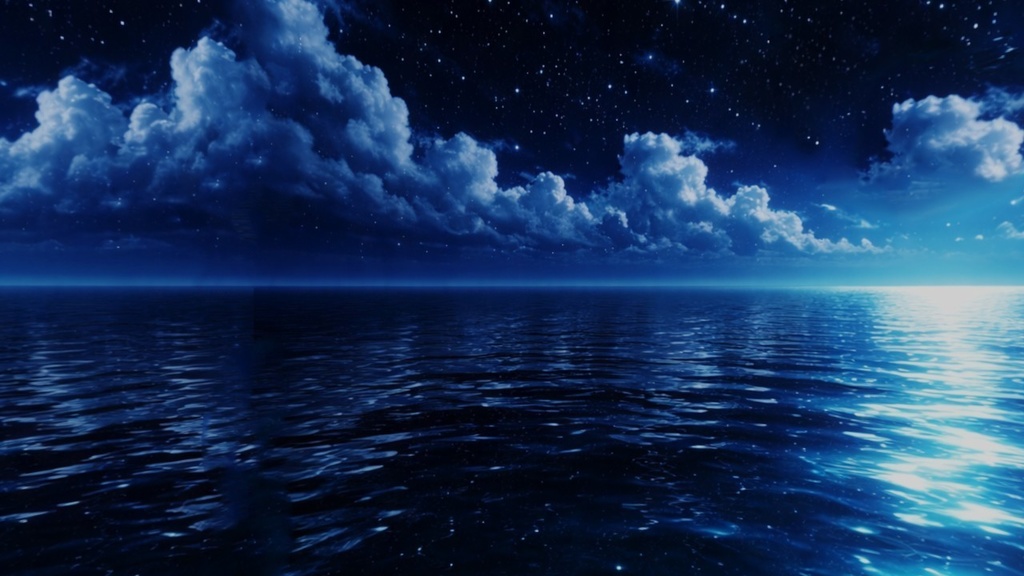 【ワールド・環境】夜光虫のささやき SKYBOXテクスチャ