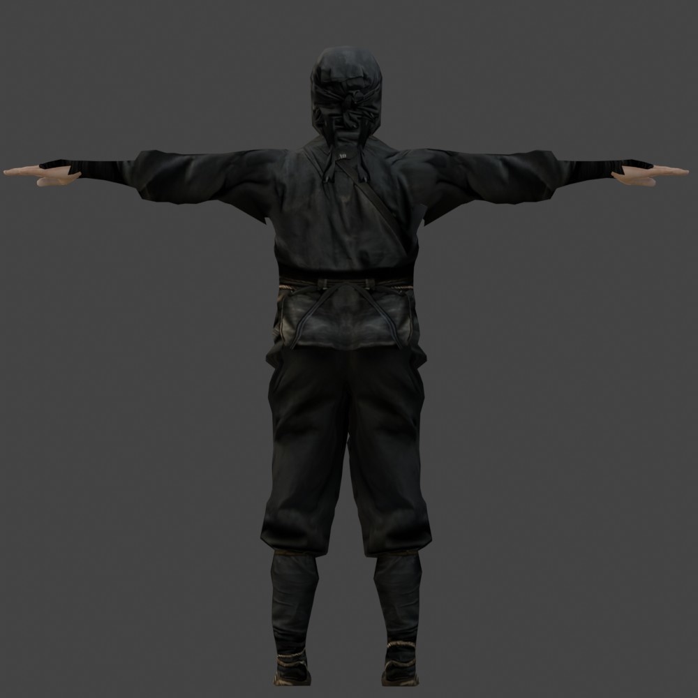 【3Dキャラクター】魁!忍者先生