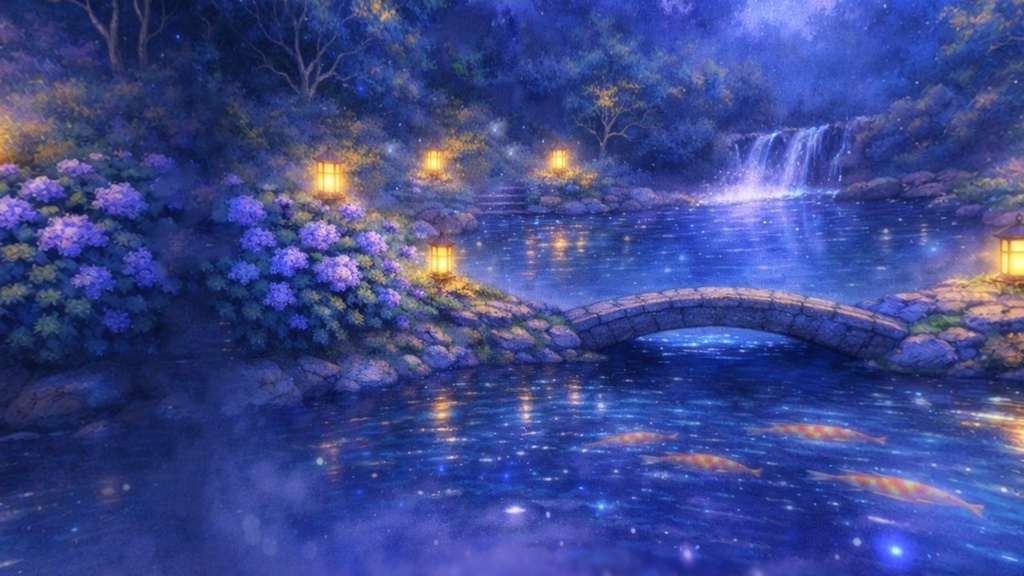 【ワールド・環境】和 -Nagomi- の夜 SKYBOXテクスチャ