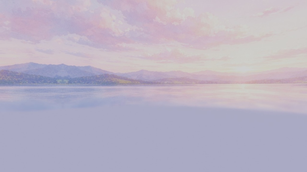 【ワールド・環境】ピンク色に染まった雲 SKYBOXテクスチャ