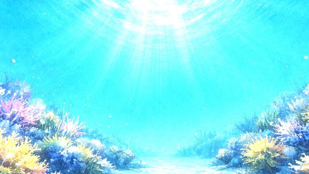 【ワールド・環境】美しく澄んだ海底 SKYBOXテクスチャ