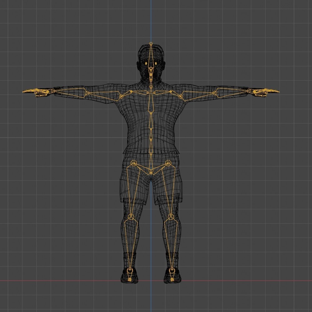 【3Dキャラクター】昭和芸人 アッパー鉄