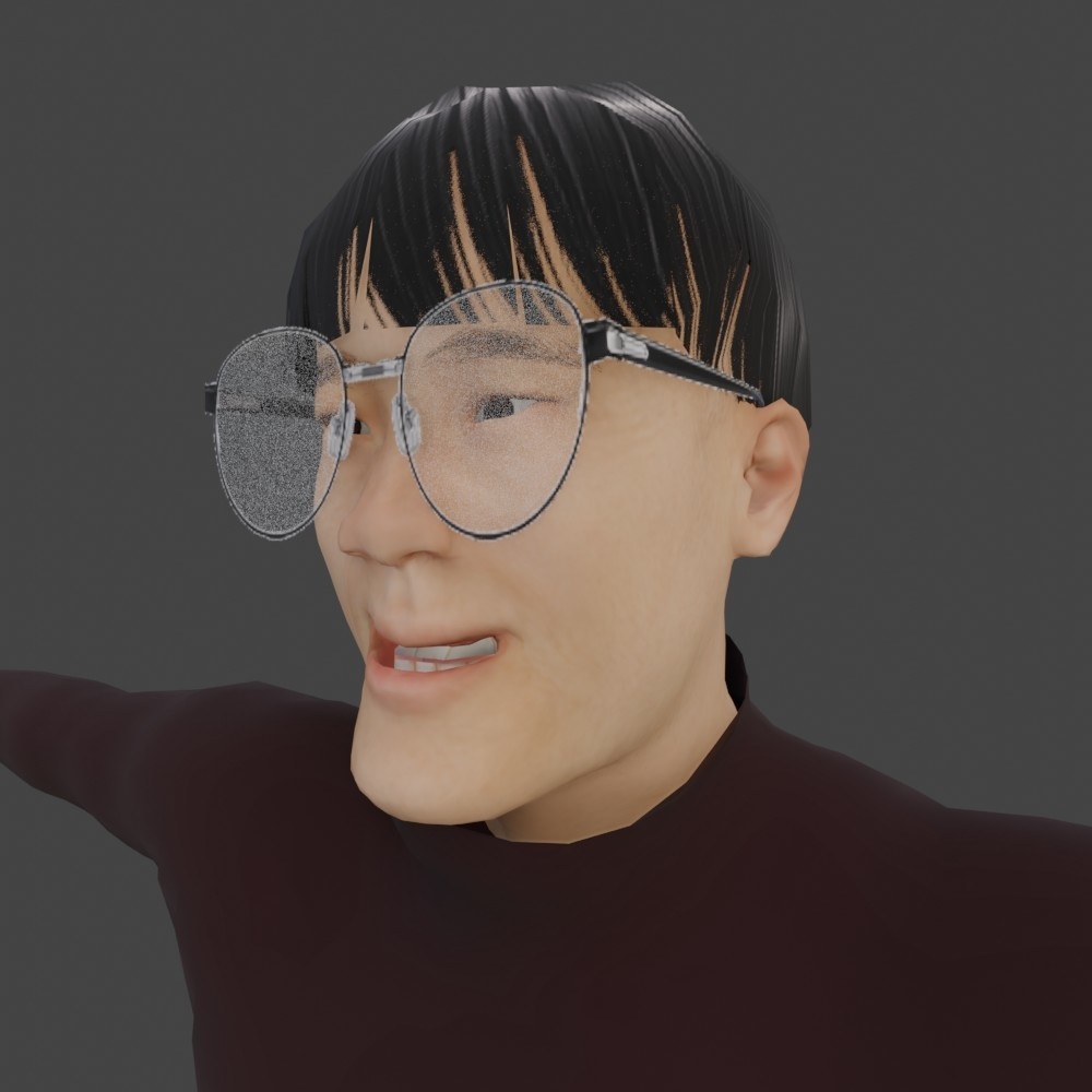 【3Dキャラクター】昭和芸人 アッパー鉄