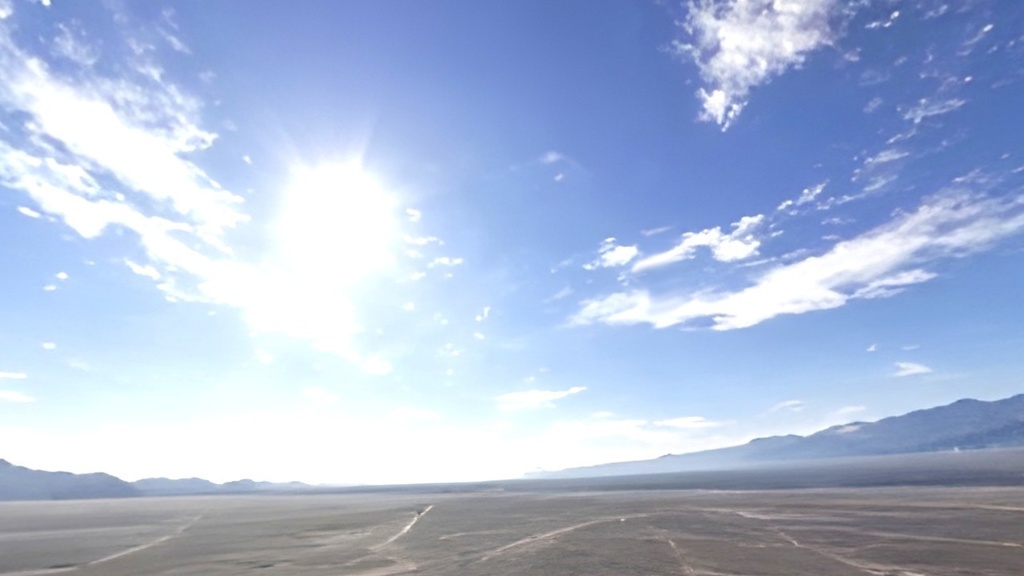 【ワールド・環境】ナスカ砂漠上空 SKYBOXテクスチャ