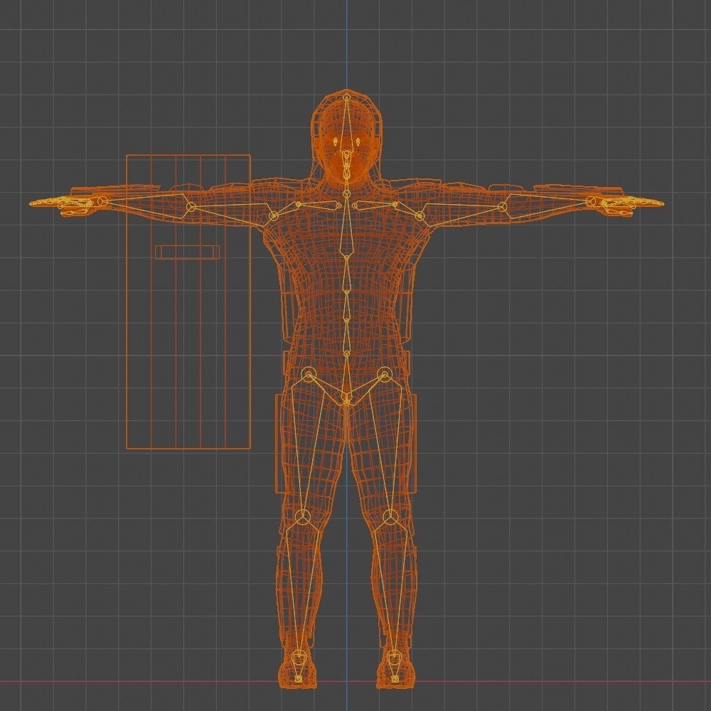 【3Dキャラクター】警視庁機動隊 シールド付