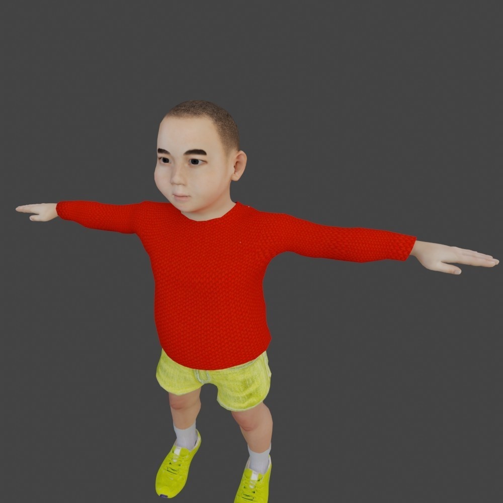 【3Dキャラクター】ホルモンきんちゃん