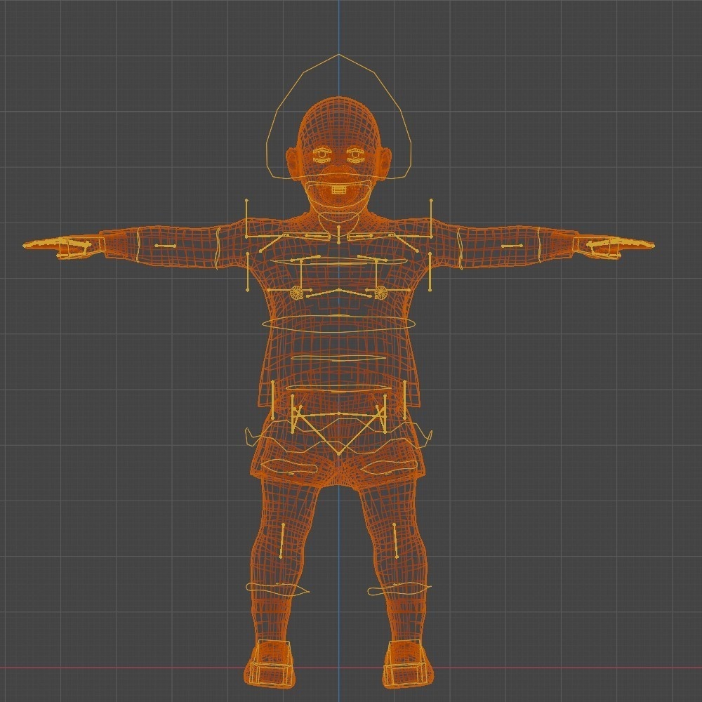 【3Dキャラクター】ホルモンきんちゃん