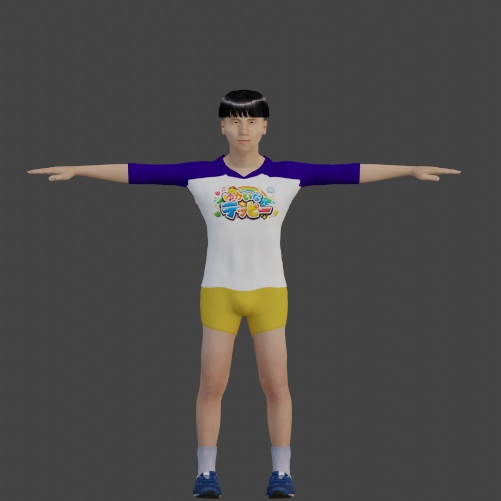 【3Dキャラクター】平成芸人 テッピー