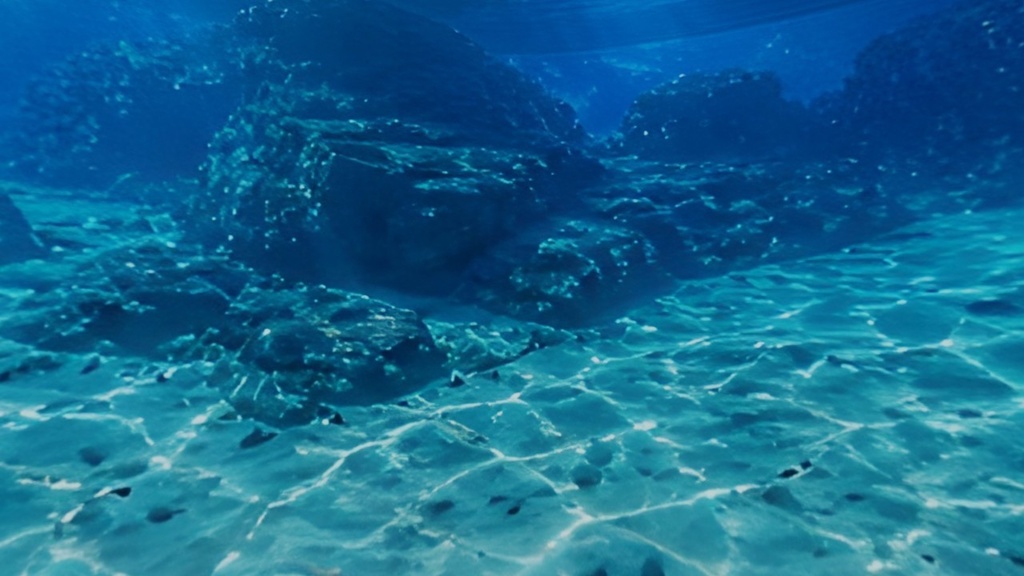 【ワールド・環境】水族館の魚の気持ち 水槽からみた世界 SKYBOXマテリアル