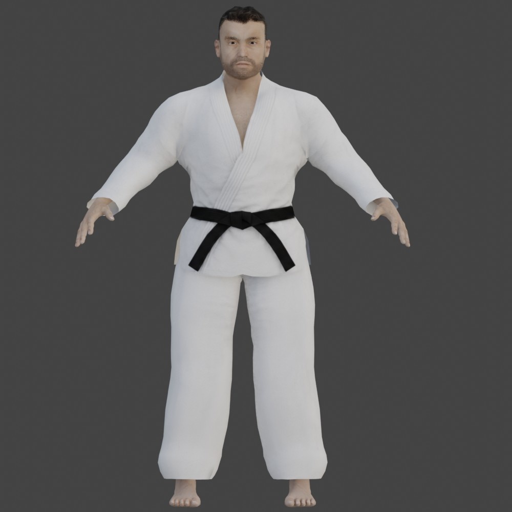 【3Dキャラクター】押忍!格闘おじさん