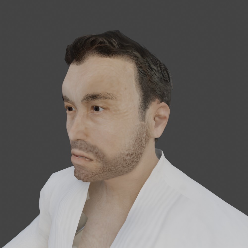 【3Dキャラクター】押忍!格闘おじさん