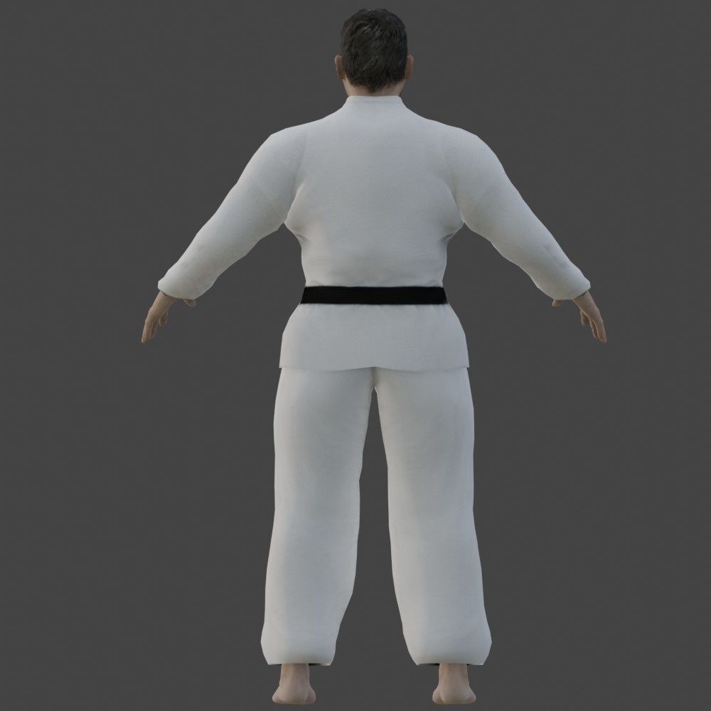 【3Dキャラクター】押忍!格闘おじさん