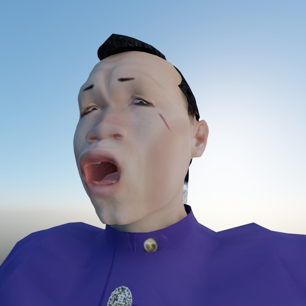 【3Dキャラクター】昭和ヤンキー センチネル君
