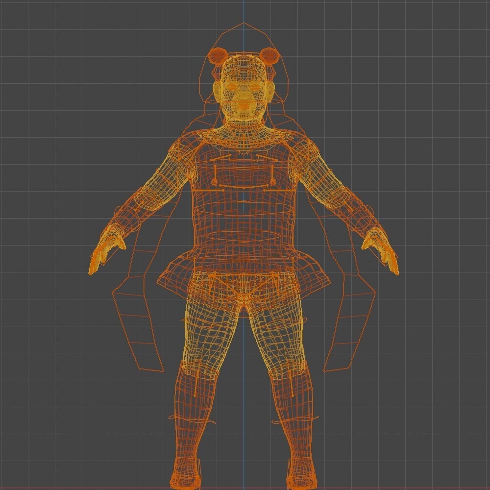 【3Dキャラクター】むん子姉さん