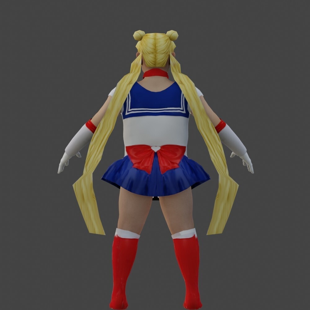 【3Dキャラクター】むん子姉さん