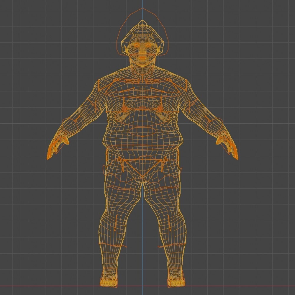 【3Dキャラクター】父九里山