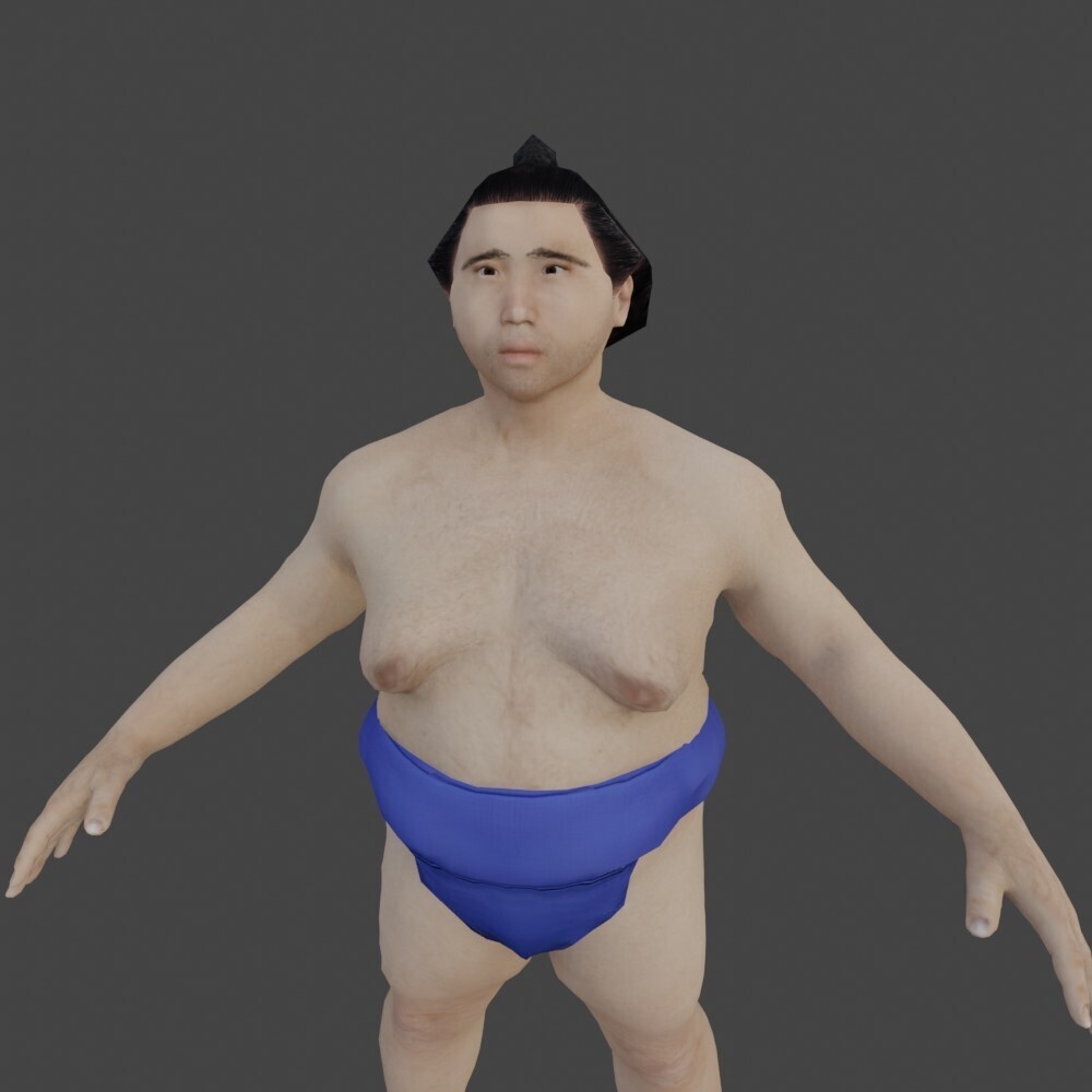 【3Dキャラクター】父九里山