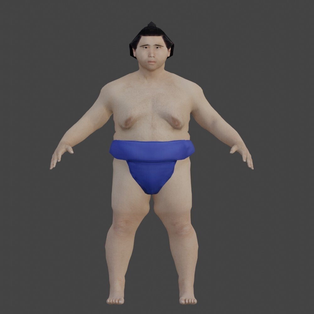 【3Dキャラクター】父九里山