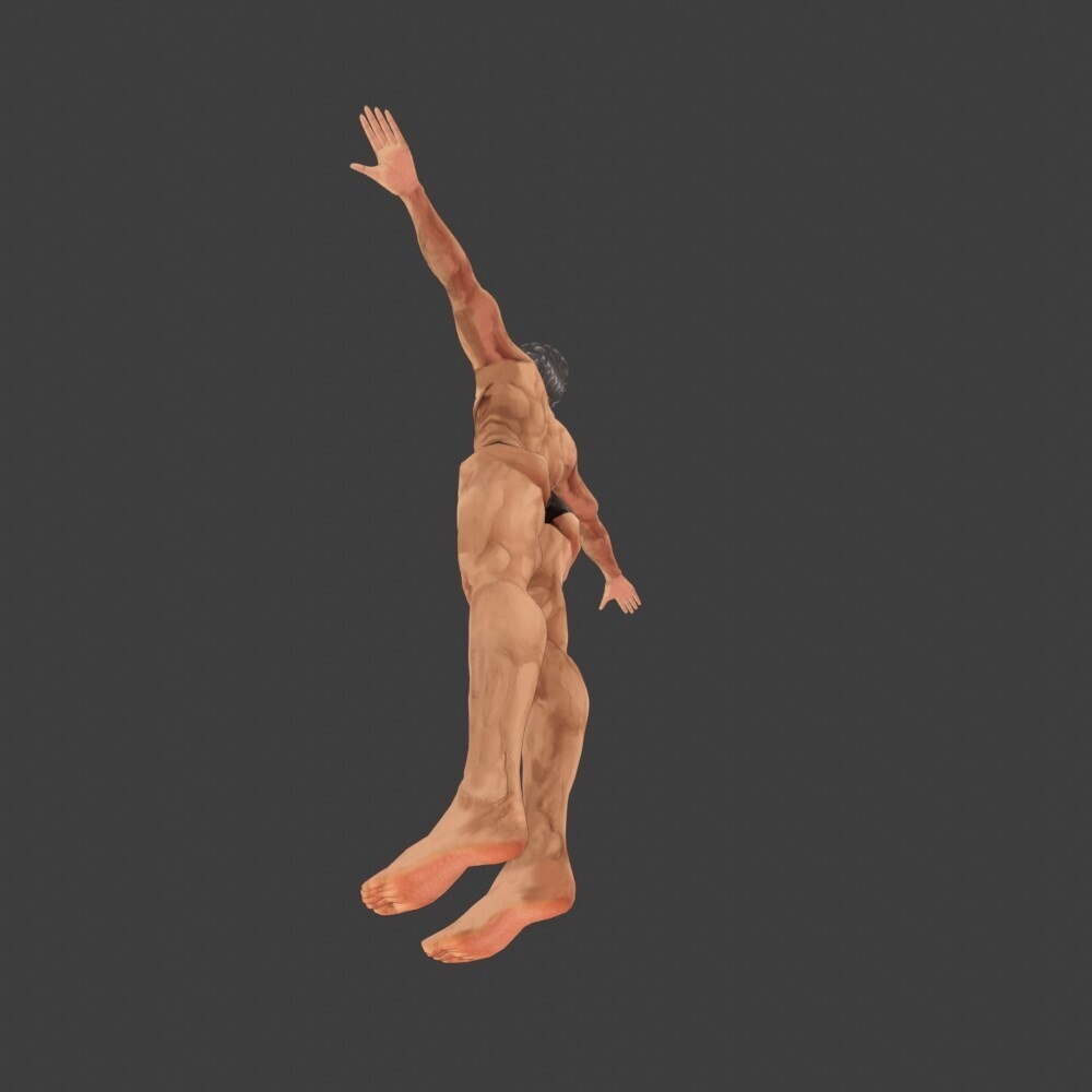 【3Dキャラクター】ダンディーマッチョさん