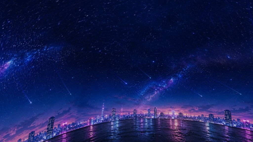 【ワールド・環境】東京ないと 遠景SKYBOXマテリアル