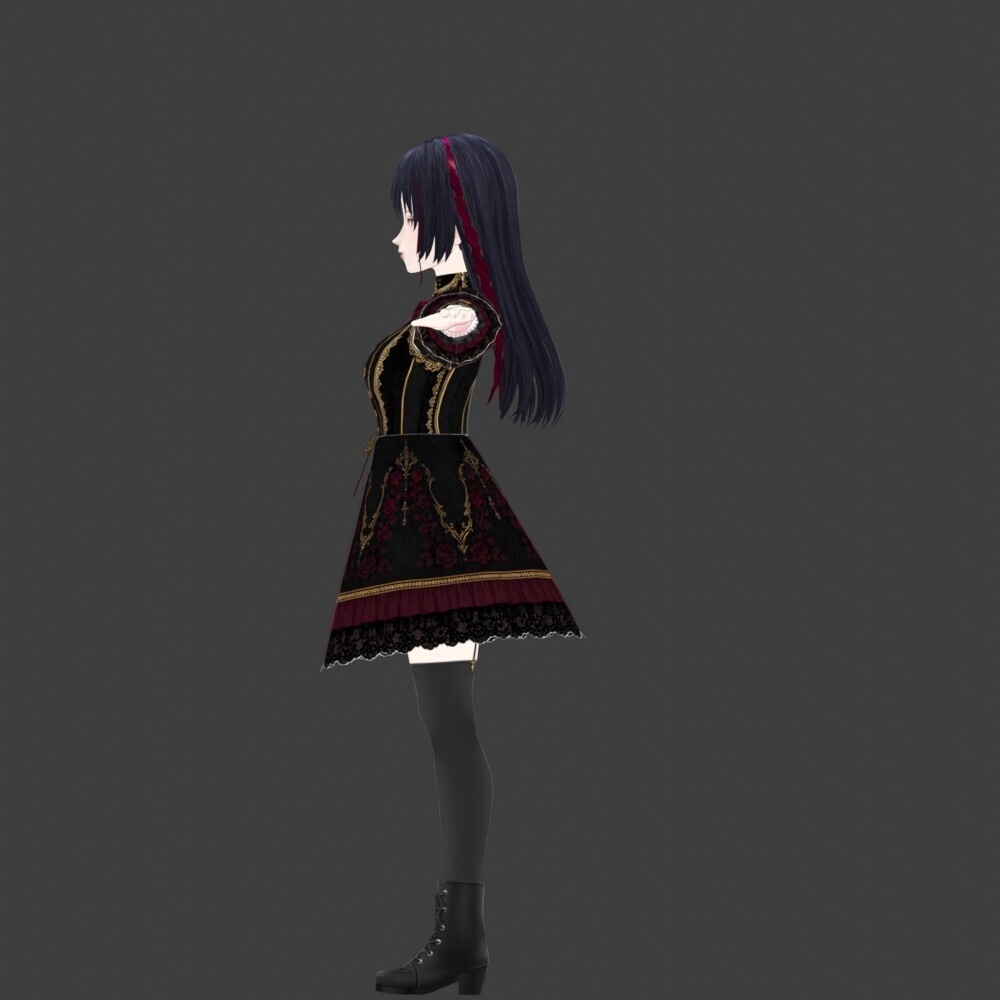 【3Dキャラクター】怠谷杏子