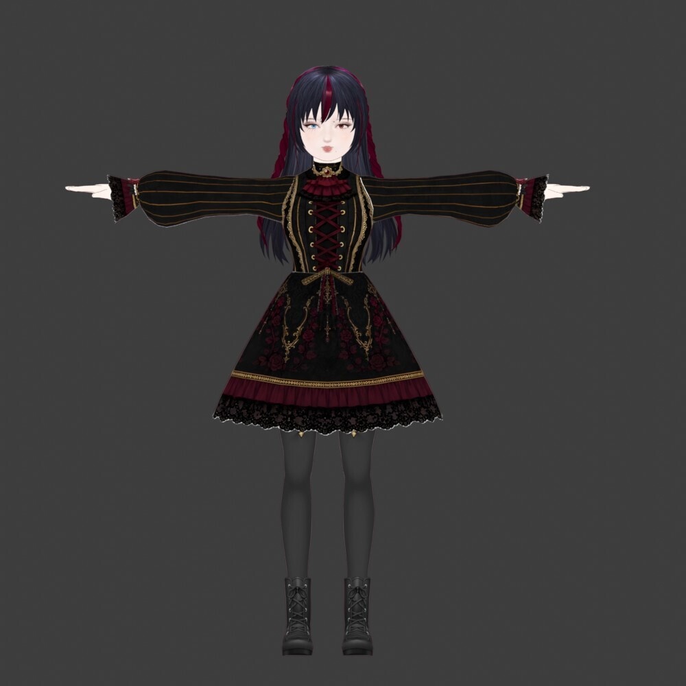 【3Dキャラクター】怠谷杏子