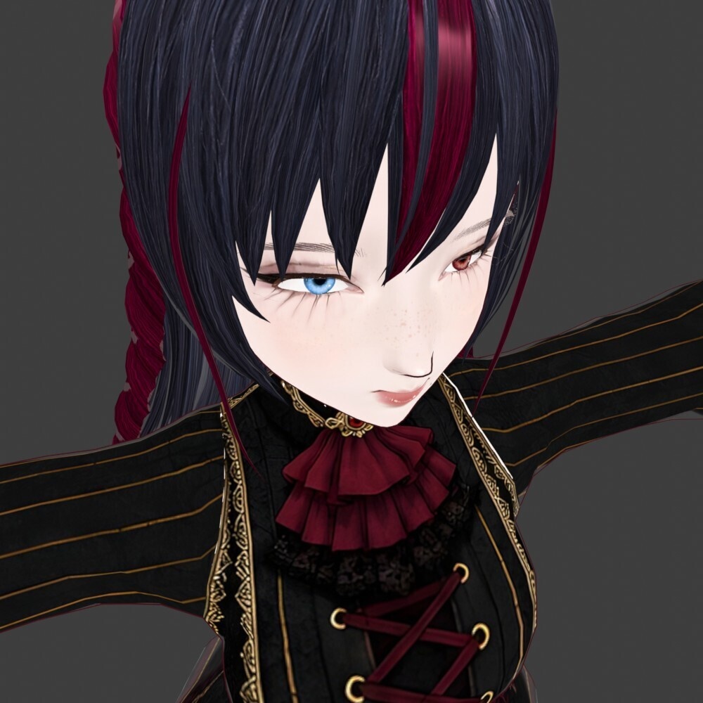 【3Dキャラクター】怠谷杏子