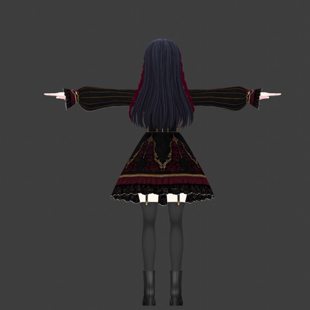 【3Dキャラクター】怠谷杏子