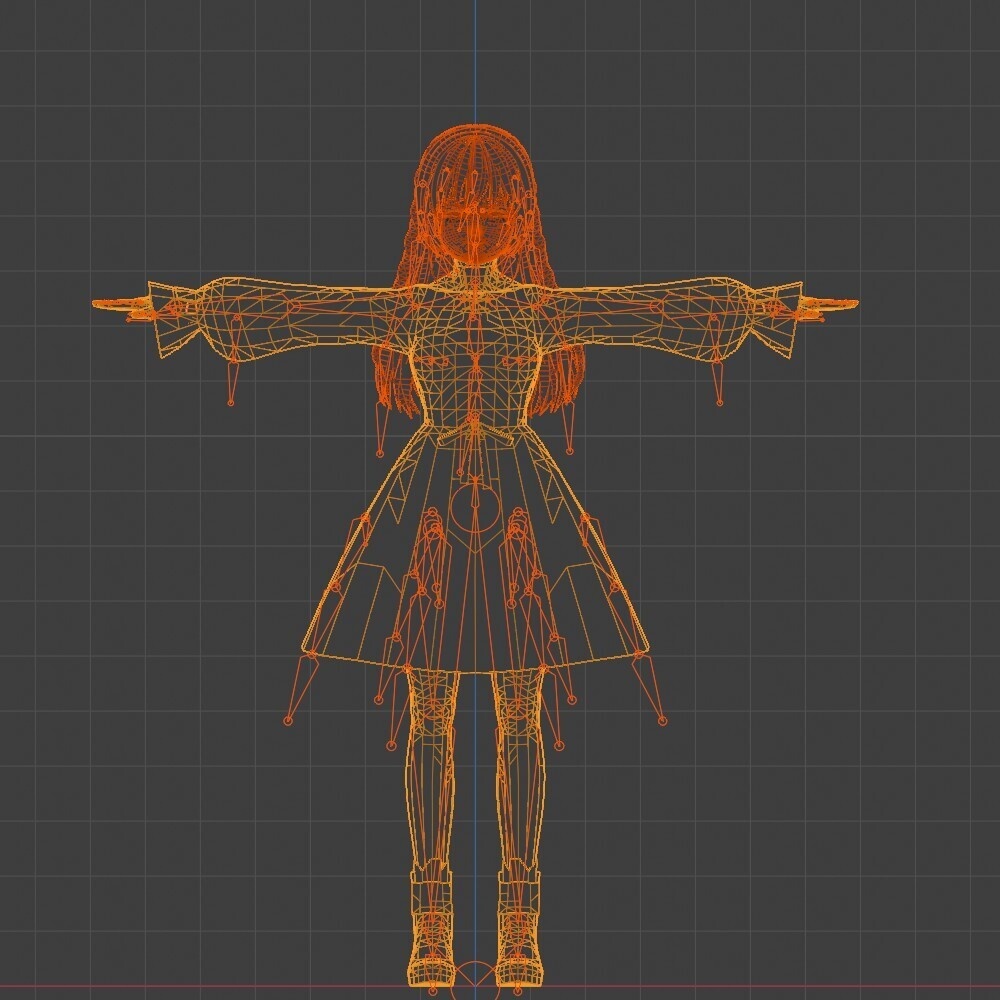【3Dキャラクター】怠谷杏子