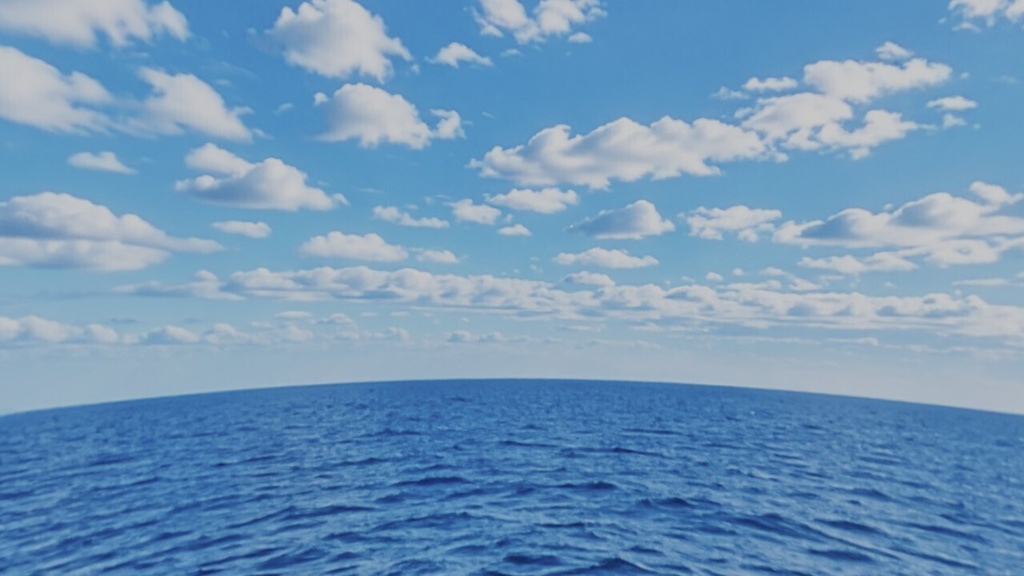 【3Dワールド・環境】海　SKYBOXマテリアル　